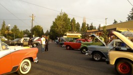 Classic cars on 4th Street