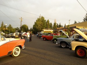 Classic cars on 4th Street